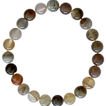 Load image into Gallery viewer, Bracelet Agate Botswana très bonne qualité
