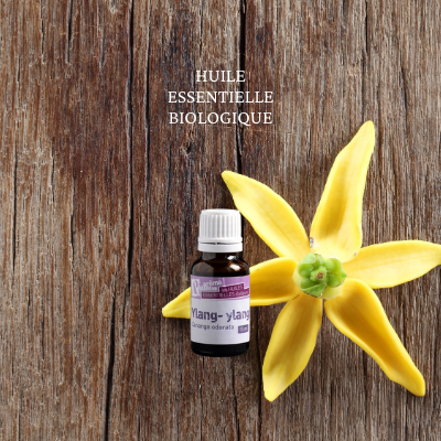 Huile essentielle d'Ylang-ylang biologique 10 ml - Collectif Spirite