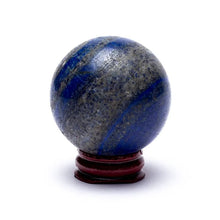 Charger l&#39;image dans la galerie, Support en bois pour sphère et pierre précieuse - Collectif Spirite
